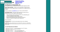 Desktop Screenshot of patentapplications.net